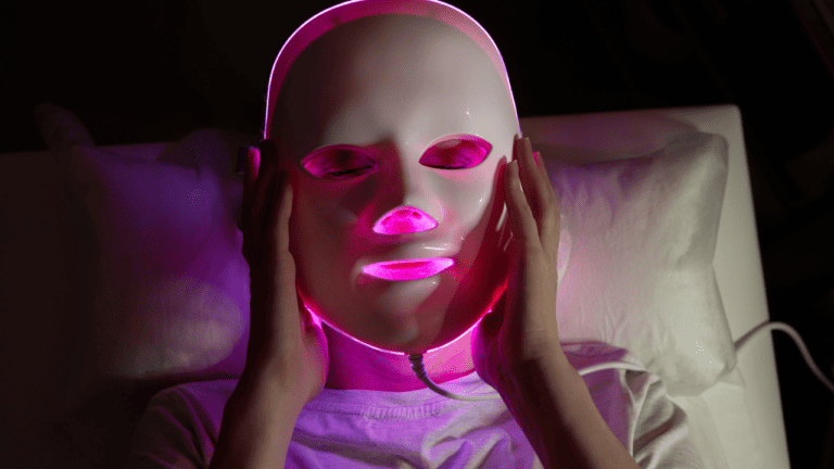 Layering Skincare Products with Red Light Therapy